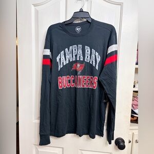 47 Brand Black Tampa Bay Buccaneers Long Sleeve Shirt